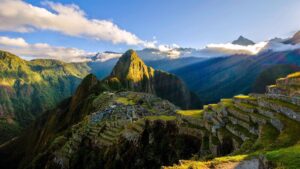Photo prise au Machu Picchu pour Borisandina au Pérou